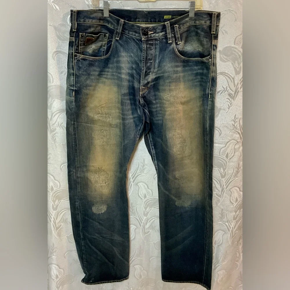 J.C. Rags Alpha Regular Fit Button Fly Jeans - Picture 1 of 8